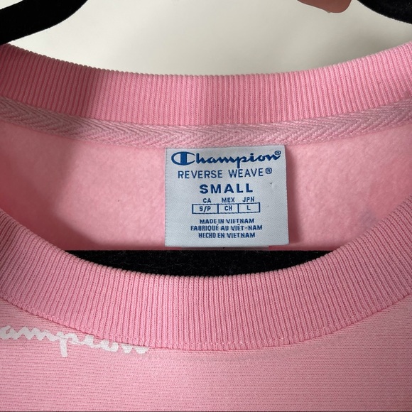 Champion Reverse Weave pink tunic sweatshirt dress size small‎ - Picture 5 of 6